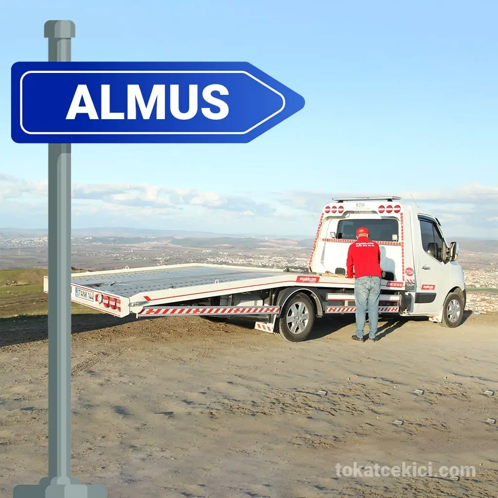 Almus Acil Yol Yardım ve Çekici Desteği Almus Acil Yol Yardım ve Çekici Desteği